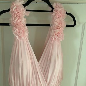 Bari Jay Pink Bella Chiffon